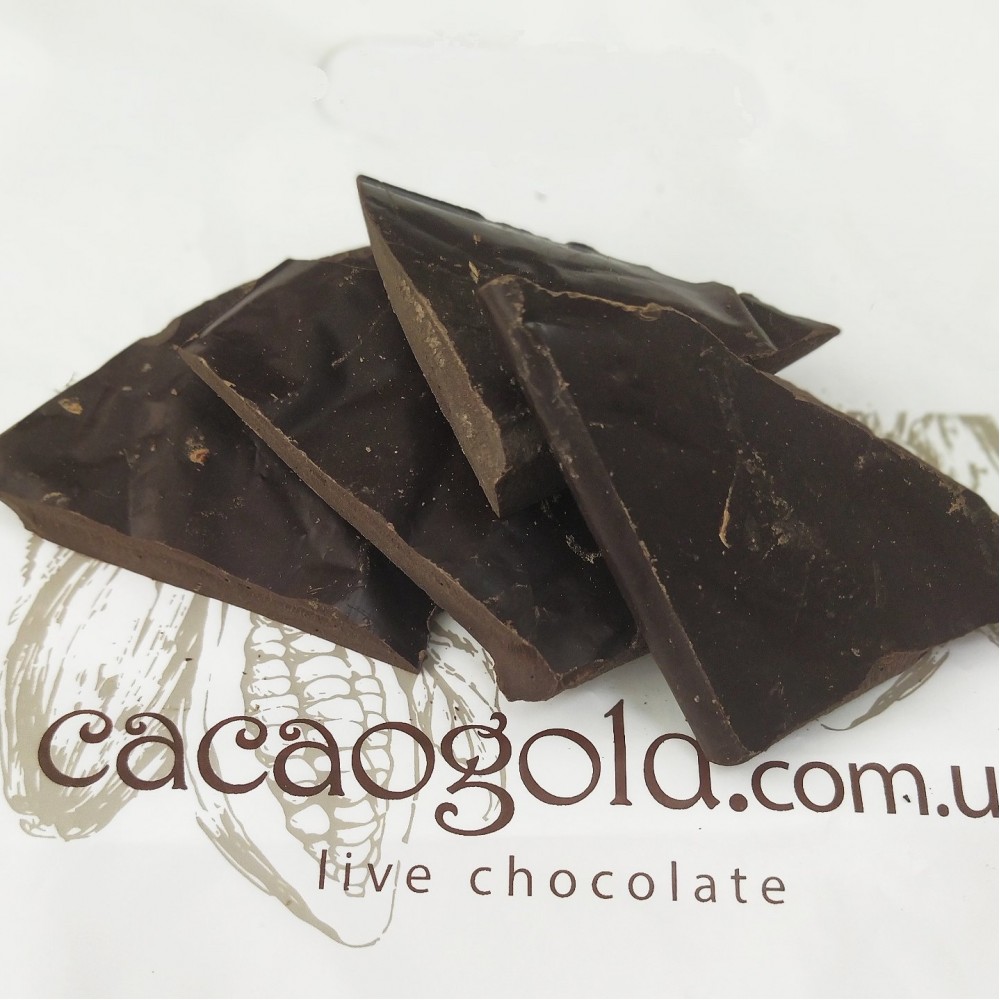 Крафтовый шоколад экстра черный 99%, ТМ CacaoGold