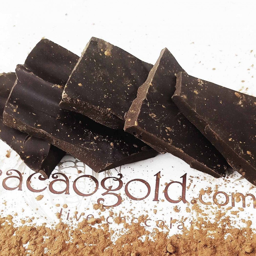 Крафтовый шоколад черный 65% на кэробе, ТМ CacaoGold Крафтовый шоколад черный 65% на кэробе, ТМ CacaoGold